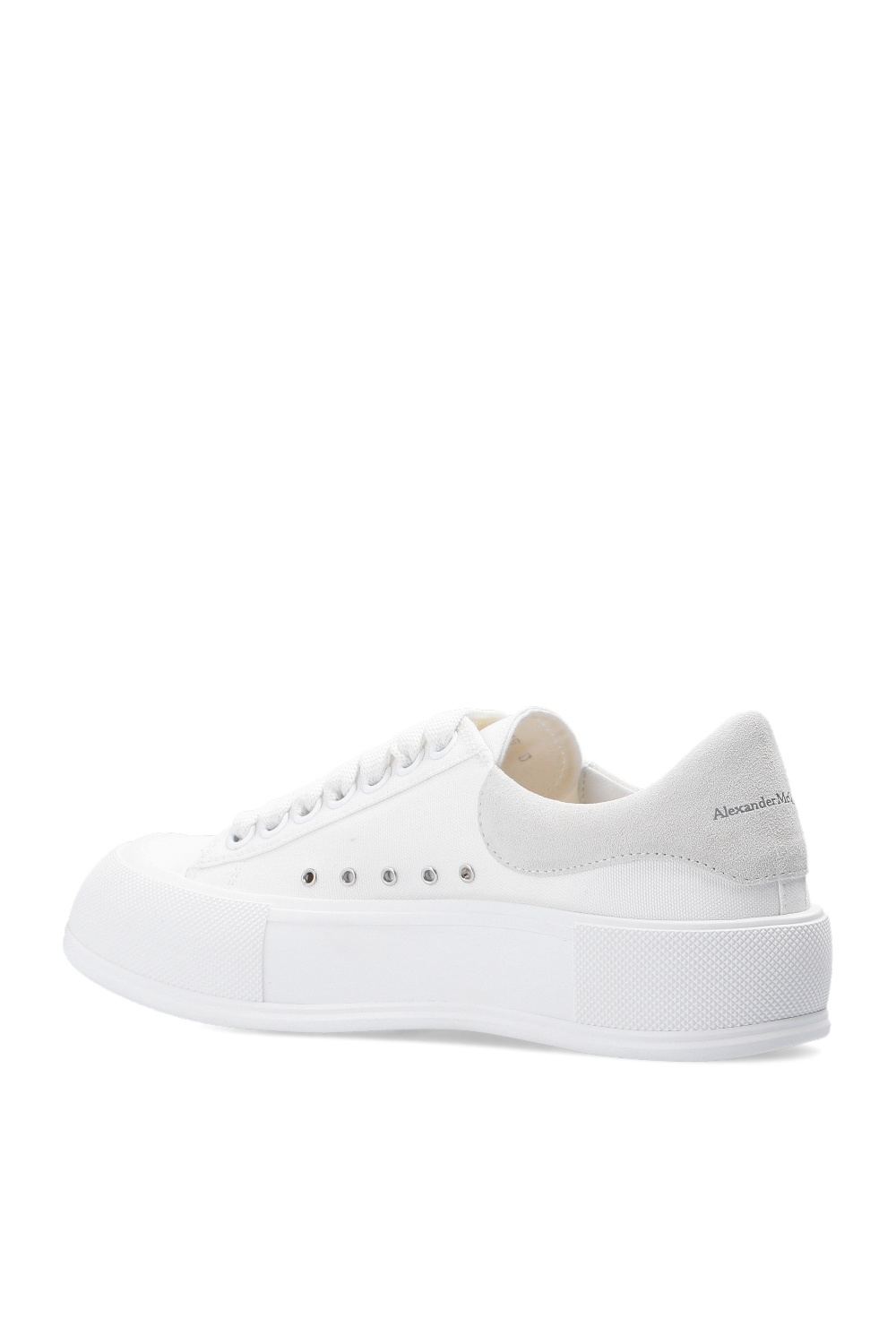 Alexander mcqueen cheap leather cupsole sneaker